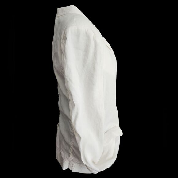 Witchery Open Blazer Sz US 10 (AU 14) Power Shoulders Lightweigth Quiet Luxury - Picture 2 of 11